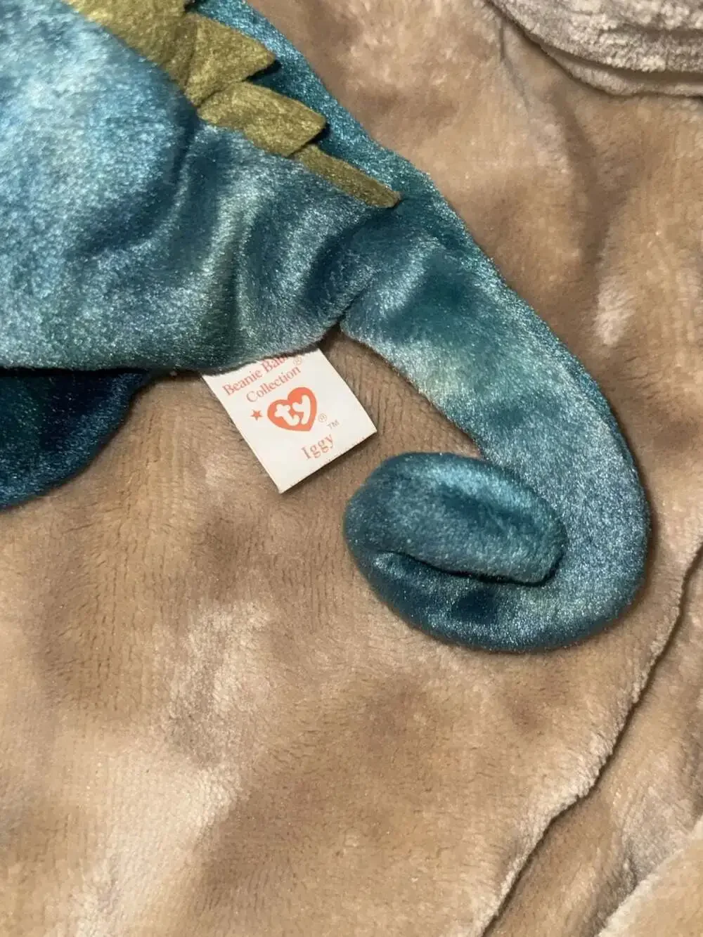 TY Beanie Baby Iggy the Iguana 1997